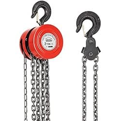 DEWINNER Palan Manuel 2T-3M Rouge